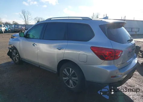 2020 Nissan Pathfinder S 2Wd из США, поврежденный, VIN 5N1DR2AN0LC608693